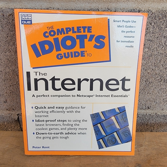 The Complete Idiot's Guide to The Internet book by Peter Kent - Picture 1 of 4